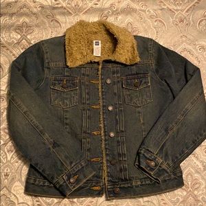 Gap Sherpa Lined Denim Jacket